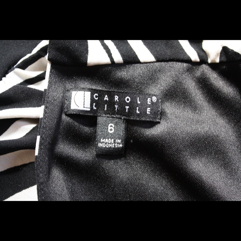 • Carole Little • Zebra Print Woman’s Dress - Picture 6 of 6